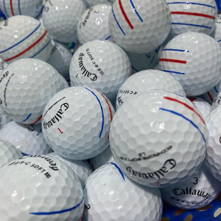  Túi 10 quả bóng golf Callaway Line Chrome Soft-ERC Soft chính hãng độ mới 85-99% 