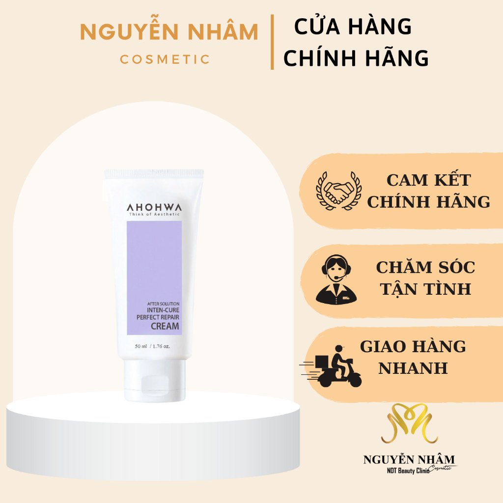 [HÀNG CÔNG TY]Kem Vitamin B5 Ahohaw Perfect Repair Cream Kem phục hồi da