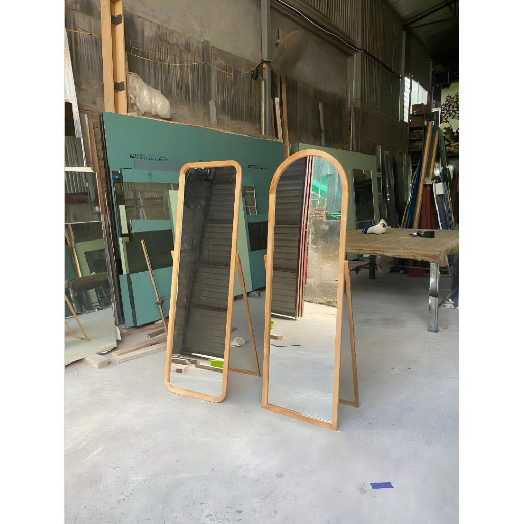 G06 gương soi toàn thân, gương soi hình hạt đậu & gấu cao cấp hack dáng nịnh da ( giao trong ngày)