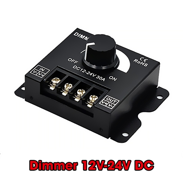 Dimmer điều chỉnh chiết áp độ sáng cho led 12v 24v