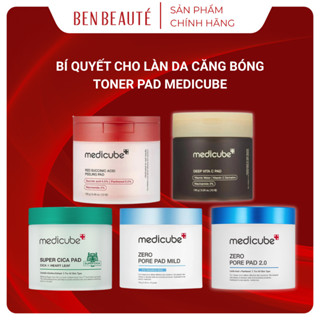 Toner Pad Medicube Làm Dịu Da, Thu Nhỏ Lỗ Chân Lông Và Làm Sáng Da 70 Miếng