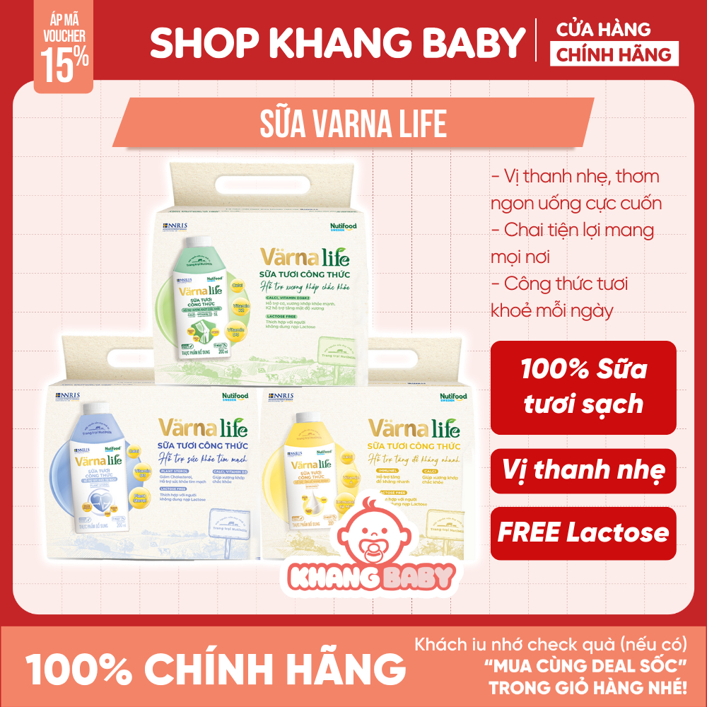 Sữa tươi công thức Varna Life Nutifood