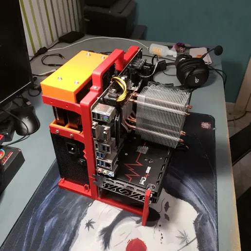 Khung vỏ máy tính hỗ trợ main MATX