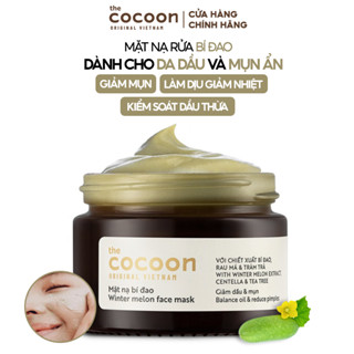 Mặt Nạ Bí Đao Cocoon 30ml 100ml - Giúp làm sáng da, mờ vết thâm và giảm tình trạng mụn viêm