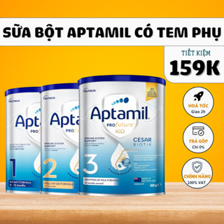 Sữa bột Aptamil Profutura Cesarbiotik New Zealand đủ số, số 1, số 2, số 3 - Synbiotic độc quyền