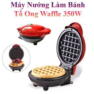 Máy Nướng Làm Bánh Tổ Ong Siêu Ngon Waffle 350W Tiện Dụng