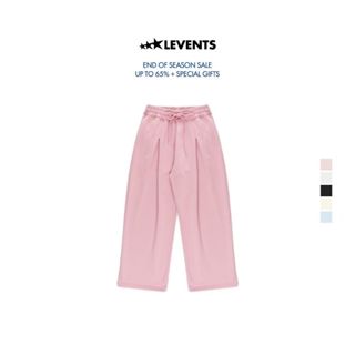 Quần Dài Levents Classic Wide-Leg Sweatpants Chất Nỉ Dày Dặn Unisex Ống Rộng