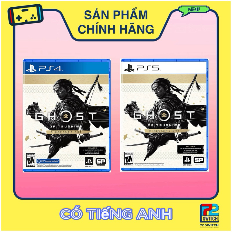 Đĩa Game Ghost of Tsushima Director's Cut PS5