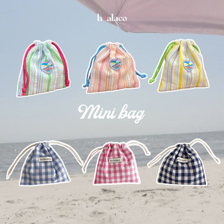 Túi dây rút mini họa tiết dễ thương, túi đựng mỹ phẩm, túi đựng đồ cá nhân - hoalaco.studio
