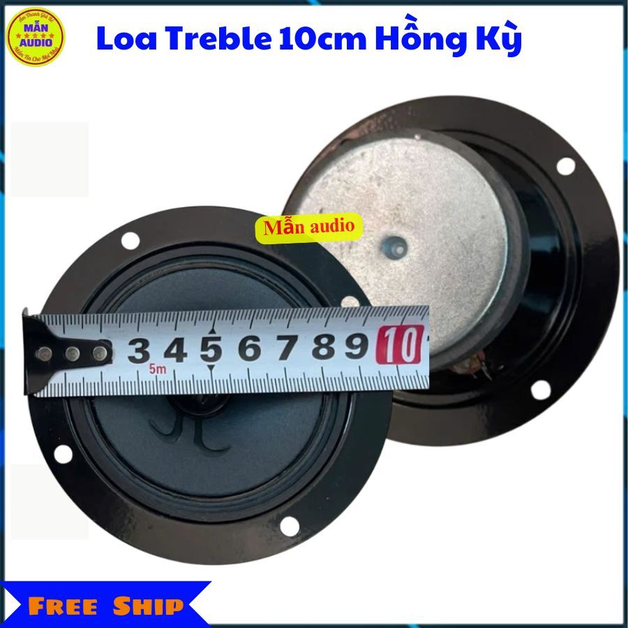 02 Loa treble tròn 10 cm hồng kỳ cao cấp, treble rời 10cm