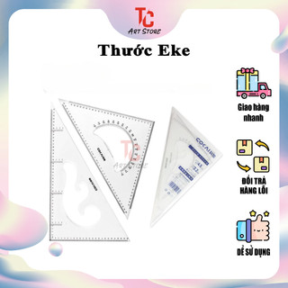 BỘ THƯỚC EKE 45cm – VẼ KỸ THUẬT, HỌC SINH, SINH VIÊN KIẾN TRÚC