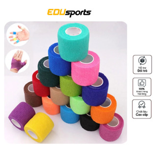 Hộp 24 Cuộn Băng Keo Thể Thao Cao Su Non, Băng Quấn Cổ Chân, Đầu Gối, Cổ Tay, Ngón Tay Unisex