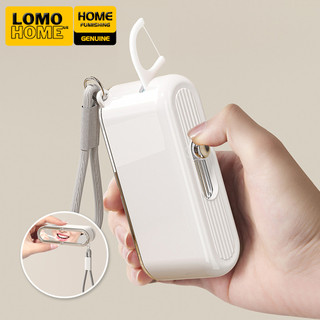  Hộp đựng tăm nha khoa LOMO có gương chữa lành thiết kế nhỏ gọn tiện lợi chống nước bụi bẩn kèm sẵn 10 tăm 