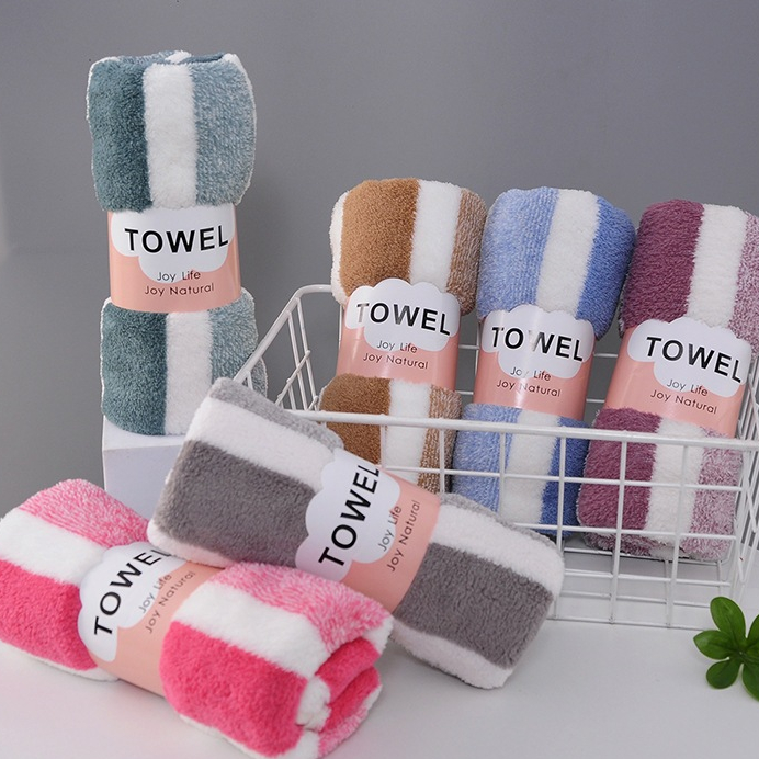 Khăn tắm gội 35x75cm siều mềm mịn, siêu thấm hút