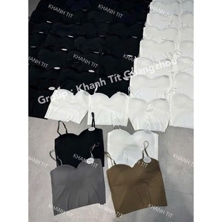 [Mã TOPTREND giảm 10k đơn 99k] ÁO 2 DÂY CÚP NGỰC CÓ ĐỆM MÚT