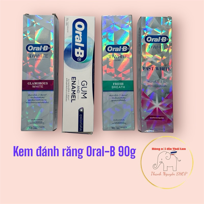 Kem đánh răng Oral B xanh 90g