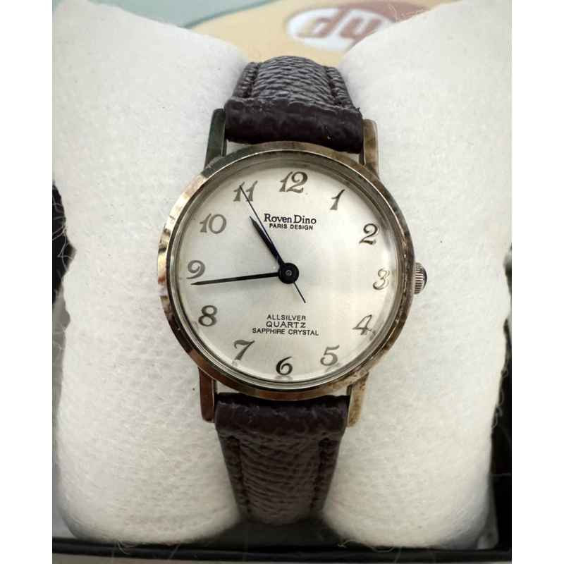 Đồng hồ nữ Roven Dino bạc 925, máy nhật