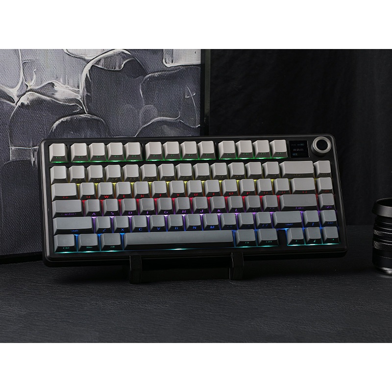 Aula F75 Max bàn phím cơ kết hợp màn hình, núm xoay siêu chất, âm thanh Hifi | BigBuy360 - bigbuy360.vn