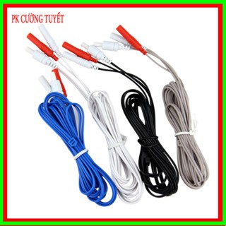 (6 màu) Dây Máy Điện Châm Hoa Đà Hwato SDZ-II - Phụ Kiện Dây Nối Máy Châm Cứu HOA ĐÀ