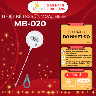 Nhiệt kế đo sữa Moaz BéBé MB020, đo nhiệt độ sữa, nhiệt độ nước tắm, nhiệt độ đồ ăn các loại