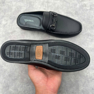  Giày sục lười nam da sít đế cao su so khâu đế  phong cách trẻ trung năng động hot 2025 size 38-43 có bảo hành 