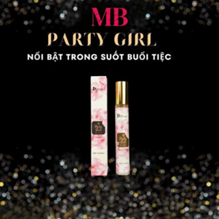 Nước Hoa Nữ LUXURY PARTY GIRL 10ml, hương cà phê nồng nàn hòa cùng cherry ngọt ngào,đừng chỉ mặc đẹp - hãy toả đúng mùi