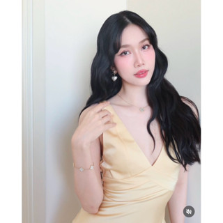 Đầm Lụa Dây Đan Hở Lưng Form Đuôi Cá ( Có Mút )