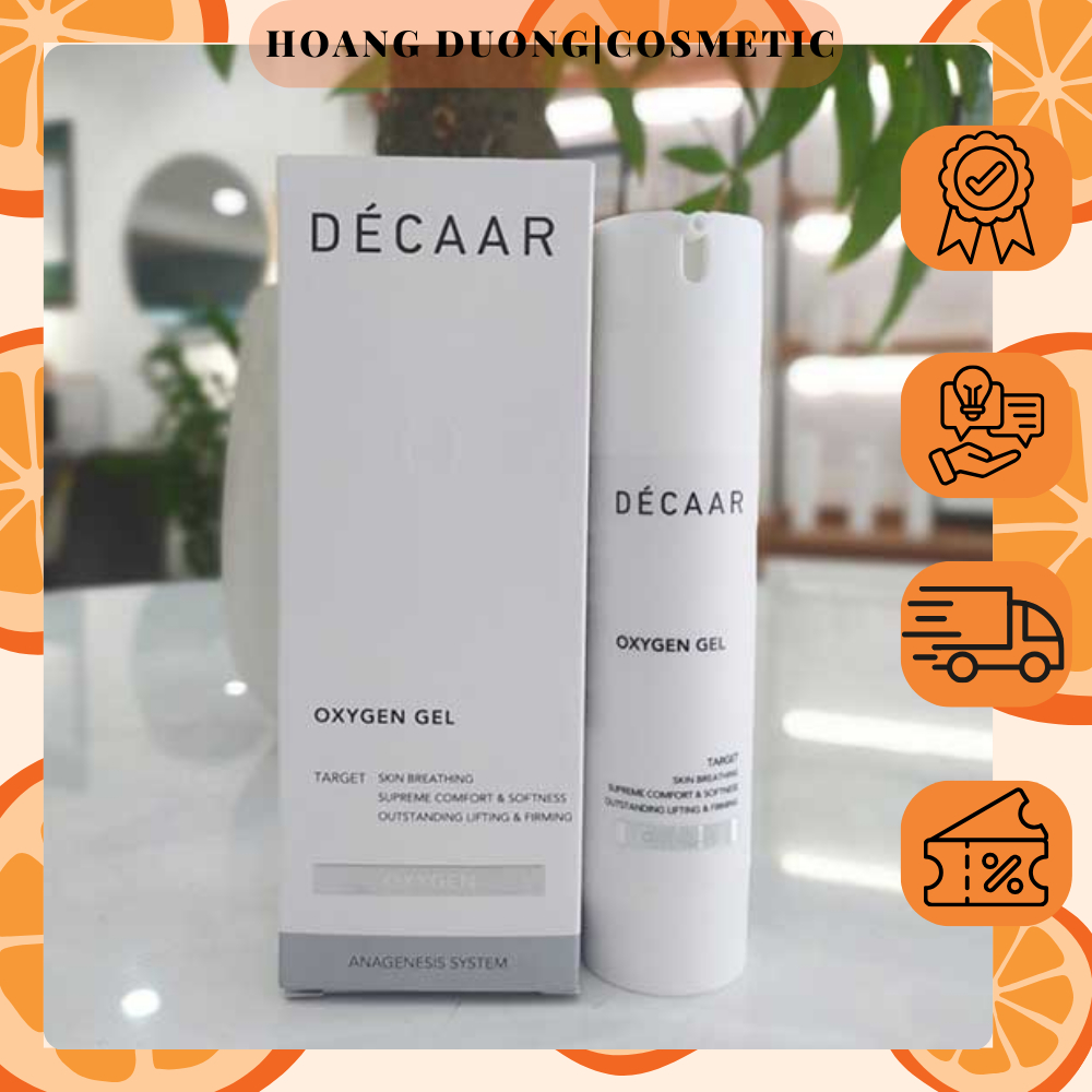 [ Công ty ] Gel phục hồi da Décaar Oxygen Gel 100ml