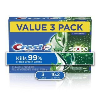 [MẪU MỚI] Kem Đánh Răng CREST COMPLETE+ SCOPE OUTLAST 147g | 178g - Nhập Khẩu Mỹ