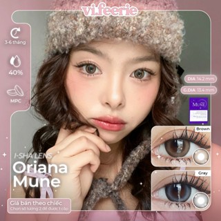 (I-SHA) Kính áp tròng - lens tone lạnh 6 tháng ORIANA MUNE Lens- VF Lens