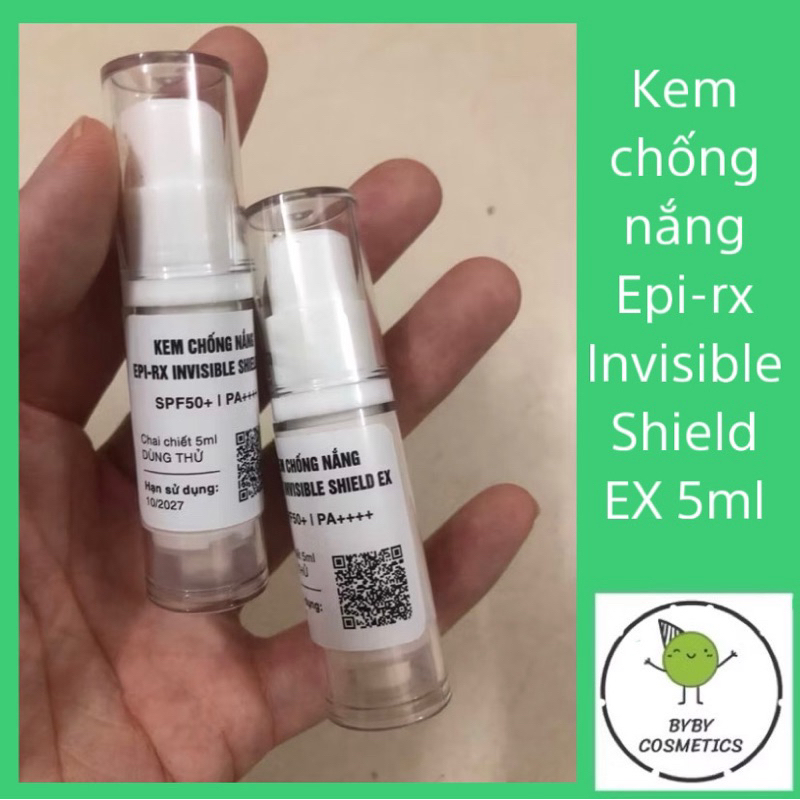 Kem chống nắng Epi-rx Invisible Shield EX 5ml