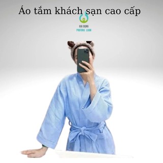 Áo choàng tắm khách sạn dày  tổ ong , chất liệu cotton cho khách sạn , nhà nghỉ , gia đình