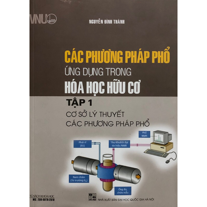 Sách - Các phương pháp phổ ứng dụng trong Hoá học hữu cơ Tập 1: Cơ sở lý thuyết các phương pháp phổ