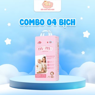 [4 BỊCH] Bỉm MOMO DIAMOND Tã Quần/Dán Thấm Hút 1000ml mềm mại cho bé