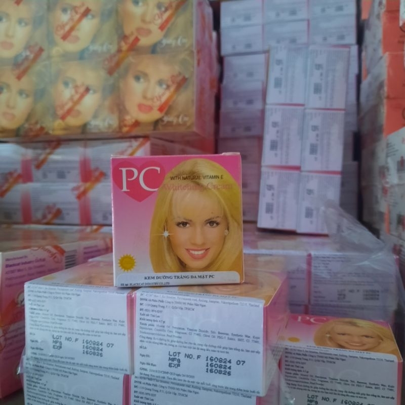 combo 2 hộp kem trắng da Pc