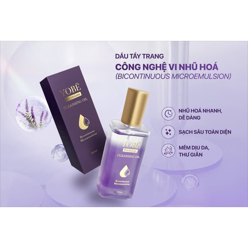 DẦU TẨY TRANG NHŨ HOÁ/TONER AHA YOBE