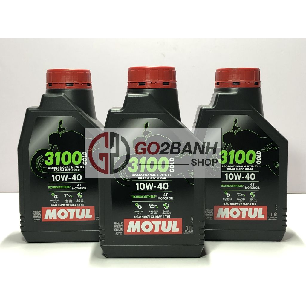 Nhớt Motul 3100 Gold 10W40 xe số