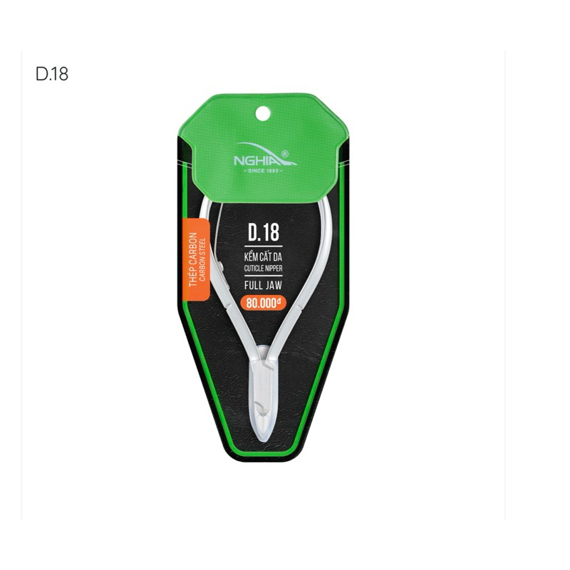 Kềm cắt da NGHĨA D18 THÉP CARBON chính hãng