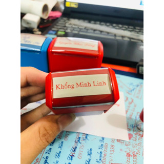 Khắc dấu tên 1-2 dòng theo yêu cầu