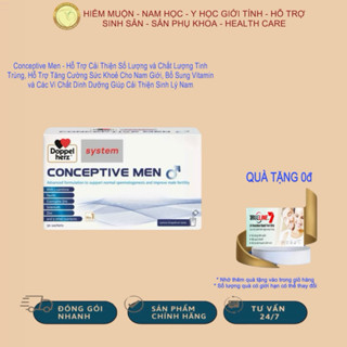 Conceptive Men - Bổ Tinh Trùng, Tăng Sức Đề Kháng, Tăng Cường Sinh Lý Nam, Tăng Thụ Thai