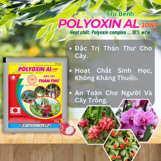 Polyoxin AL 10WP – Hỗ Trợ Phòng Bệnh Trên Cây Trồng - Thán Thư, Vàng Lá, Rỉ Sắt