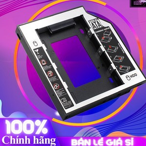⚡Caddy Bay SSD SATA 3 9.5mm /12.7mm - Khay ổ cứng thay vị trí ổ DVD