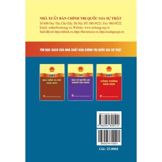 Sách - Luật Bảo Hiểm Y Tế Năm 2008 (Sửa Đổi, Bổ Sung Năm 2103, 2014, 2015, 2018, 2020, 2023, 2024)