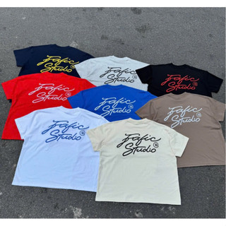  Áo thun Nam Boxy 250gsm thêu nổi 3D FAFIC STUDIO nữ unisex cotton local brand 