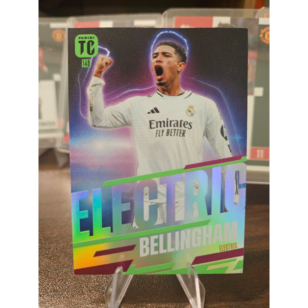 Thẻ ELECTRIC Jude Bellingham Panini Top Class Pure Football 2025 (Real Madrid)