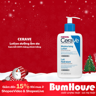  Sữa Dưỡng Thể CeraVe Cho Da Thường Đến Khô 236ml Moisturising Lotion 