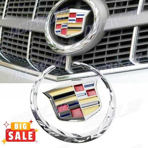 Logo Cadillac Trước Sau Và Bên Hông Cadillac 2008 2009 2010 2011 2012 2013 - Logo Cadillac