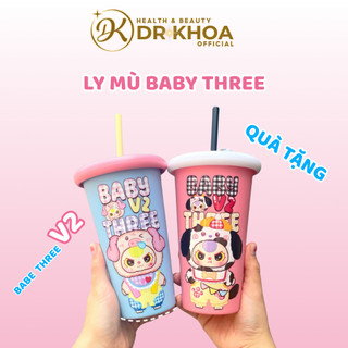 [QUÀ TẶNG] - Ly Mù Baby Three V2 Kèm Theo Hộp, Càng Mở Càng Bất Ngờ