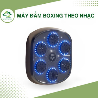  Máy đấm bốc theo nhạc có cảm ứng Máy đấm bốc âm nhạc kết nối bluetooth Máy tập boxing âm nhạc tặng kèm găng tay 