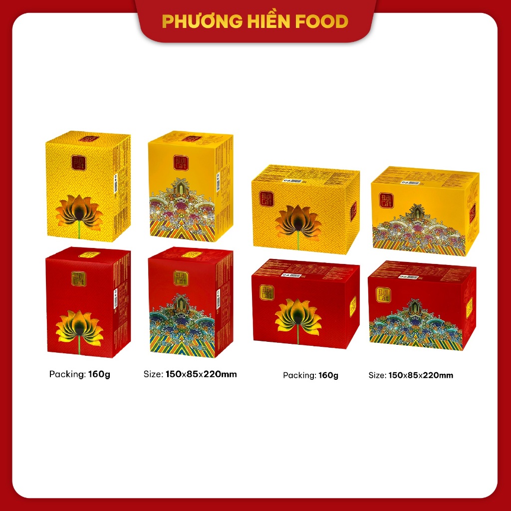 [Vfoods] Bánh quy hỗn hợp Luckysun hiệu Vfoods 160g hộp giấy mới